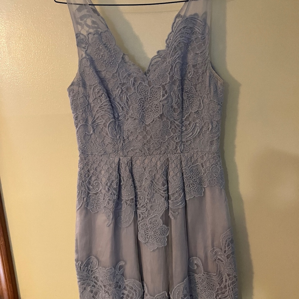 Yoana Baraschi Dress in light blue lace size Two